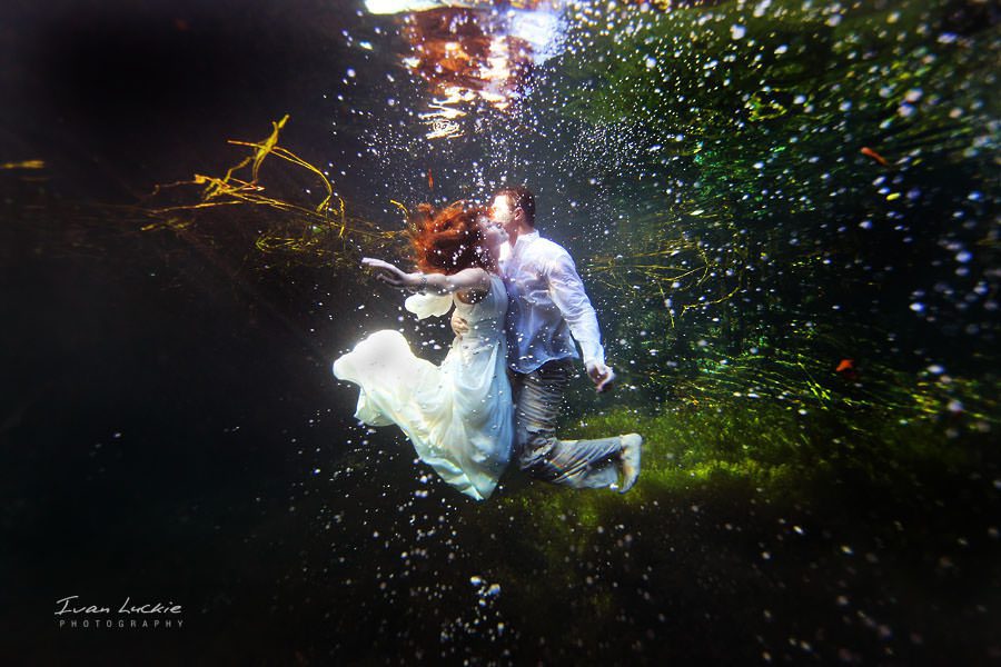 Beach Cenote Underwater Trash The Dress Photography Yevgenia Sasha